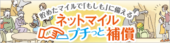 ���߂��}�C���Łu�������v�ɔ�����
�l�b�g�}�C���@�v�`���ƕ⏞
