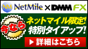 NetMile�~DMM FX
�l�b�g�}�C������I���ʃ^�C�A�b�v�I
�ڍׂ͂�����
