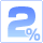 2%