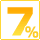 7%