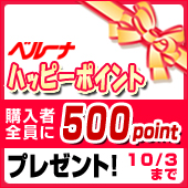 ٥롼ʥϥåԡݥ
500pointץ쥼ȡ 10/3ޤ