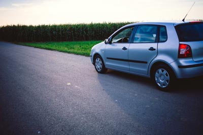 車のある風景