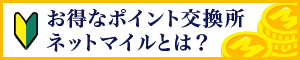 お得なポイント交換所ネットマイルとは